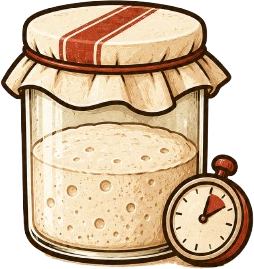 Dry yeast for pizza dough