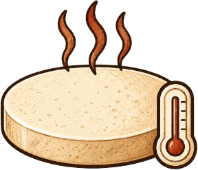 A baking tray used for pizza