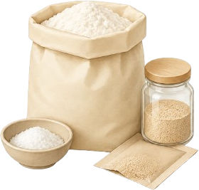 Container of pizza yeast