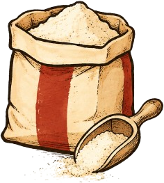 Flour illustration
