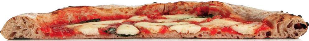 Pizza with no added yeast
